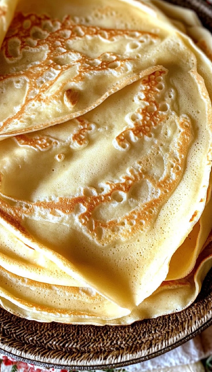 Les crêpes de Cyril Lignac