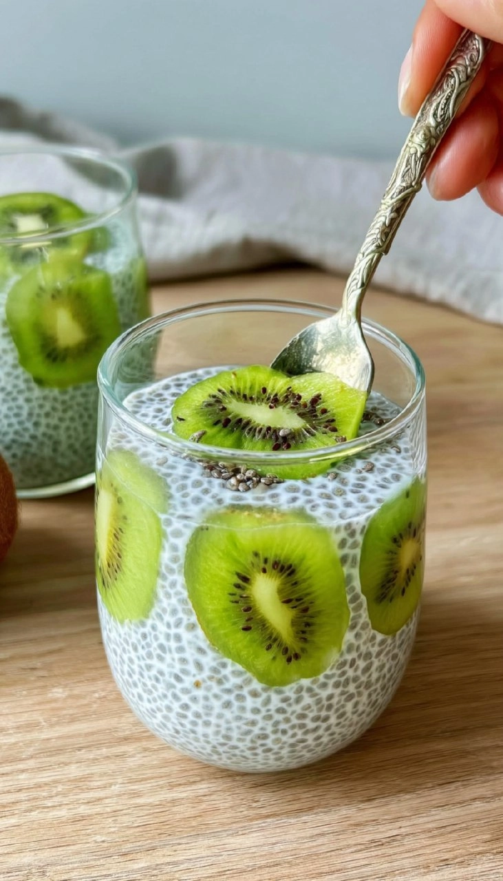 Pudding de Chia au Kiwi