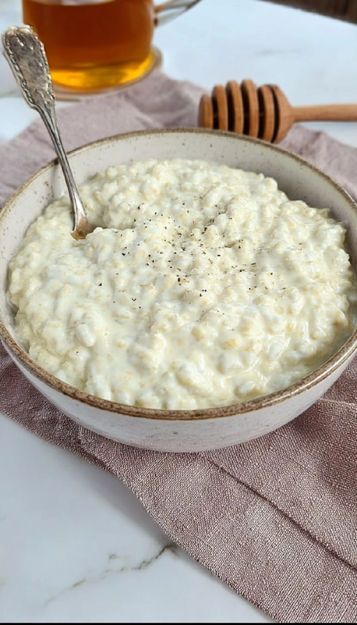 Riz au lait vanille