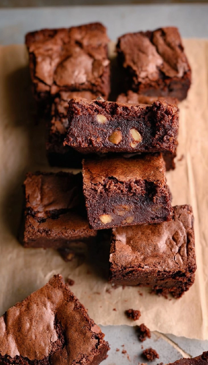 Brownies américains ultra fondants 85 Brownies américains ultra fondants