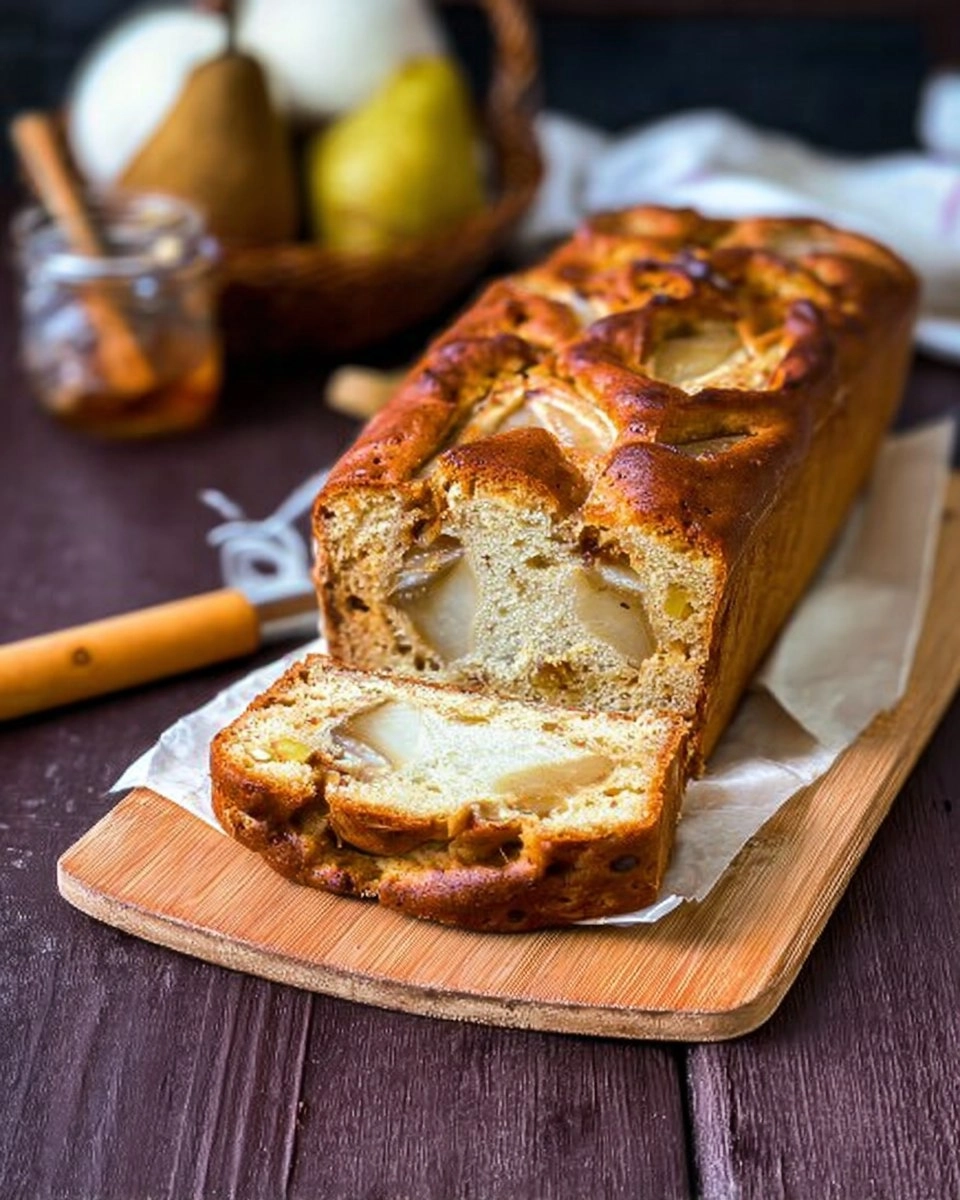 Cake poire et miel