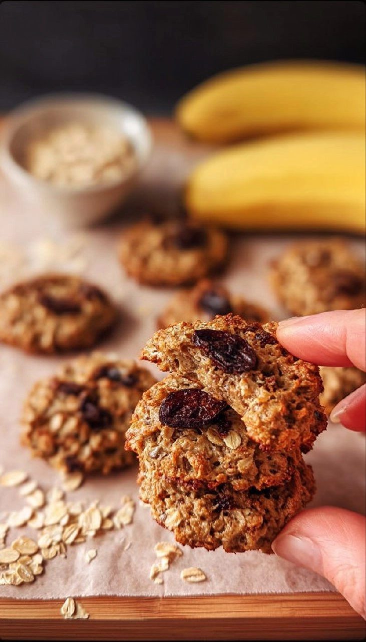 Cookies avoine banane