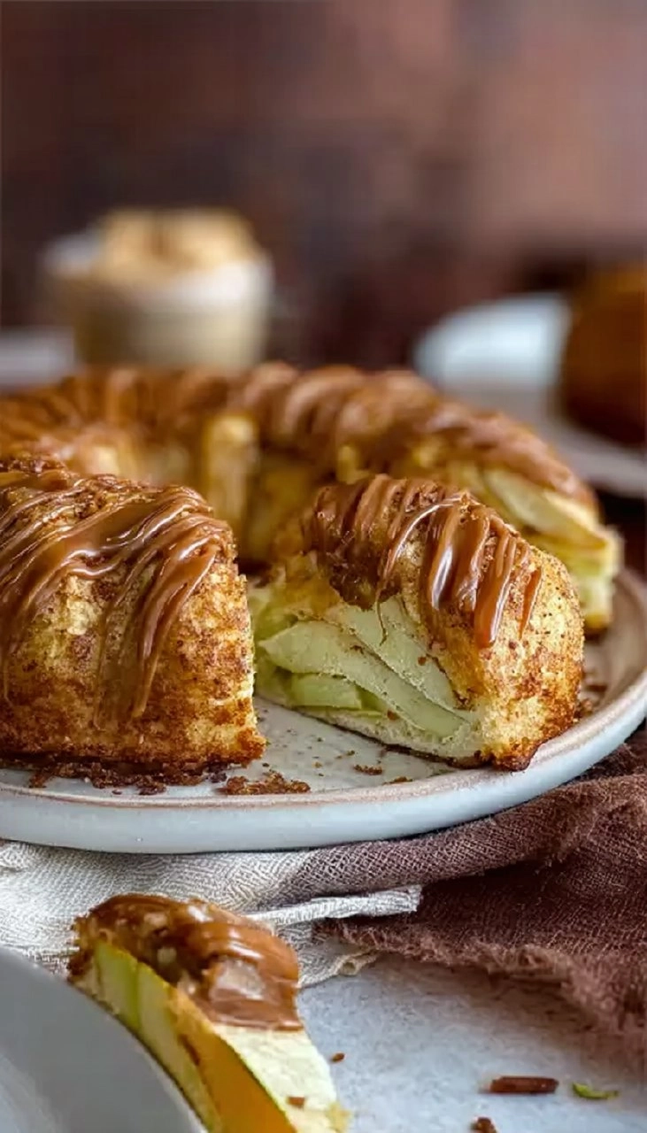 Gâteau moelleux pommes et pépites de caramel 90 Gâteau moelleux pommes et pépites de caramel