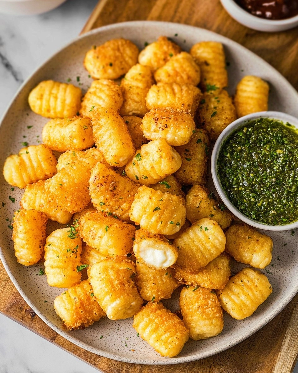 Gnocchis croustillants au air fryer