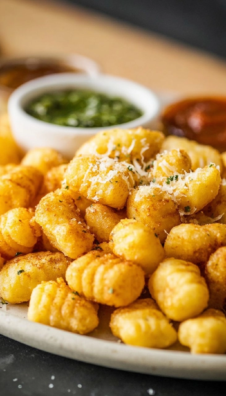 Gnocchis croustillants au air fryer