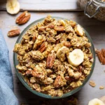 Granola à la banane et aux noix de pécan 66 Recette-de-Granola-a-la-banane-et-aux-noix-de-pecan