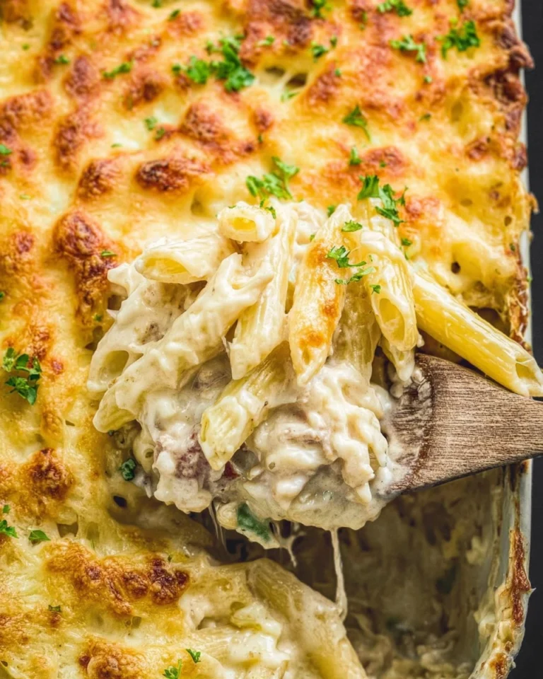 Recette-de-Gratin-de-pates-au-thon