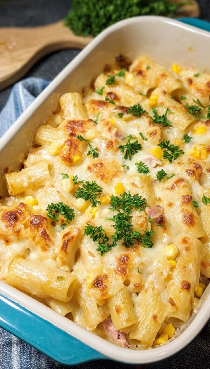 Gratin de pâtes au thon