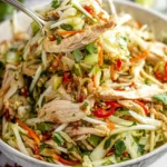 La salade à la thaïlandaise au poulet 131 Recette-de-La-salade-a-la-thailandaise-au-poulet