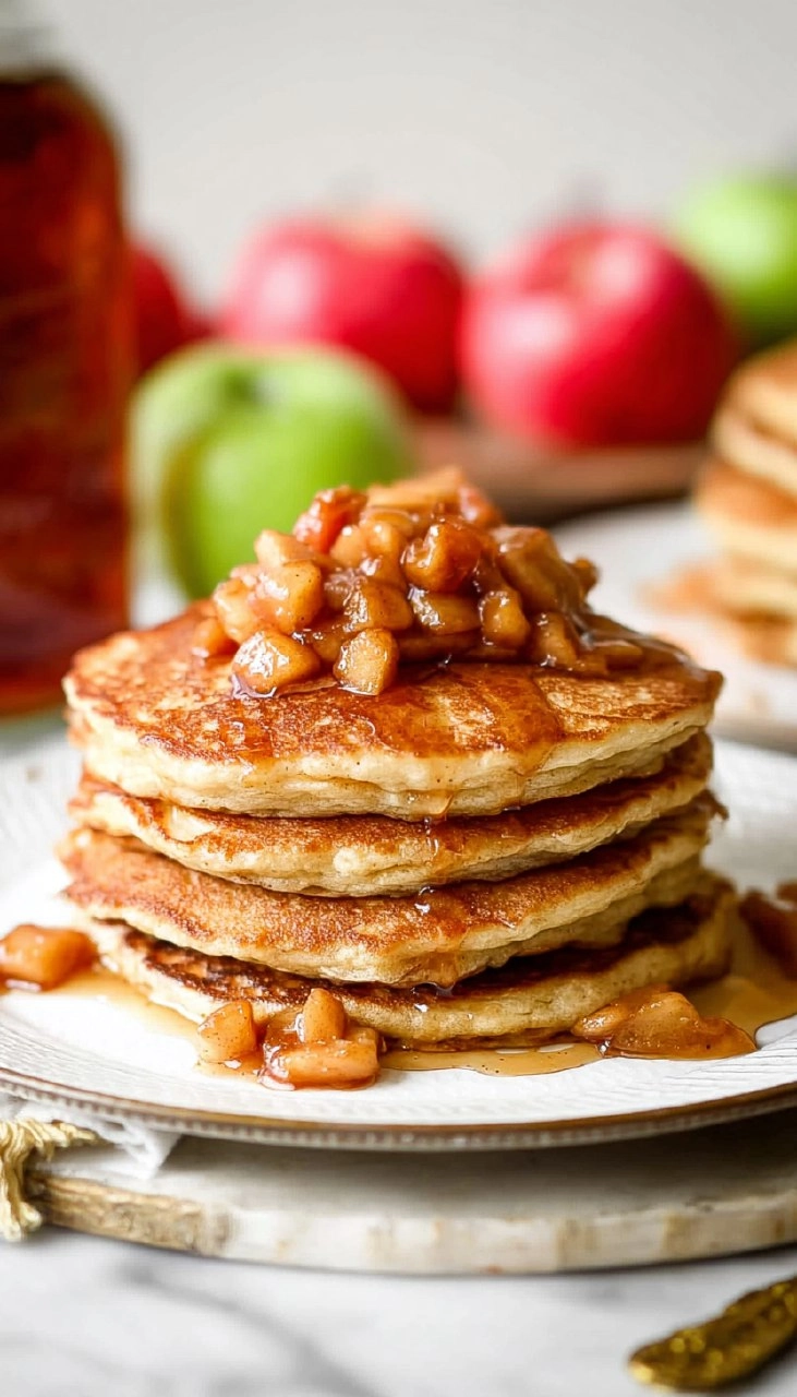 Pancakes aux pommes 90 Pancakes aux pommes