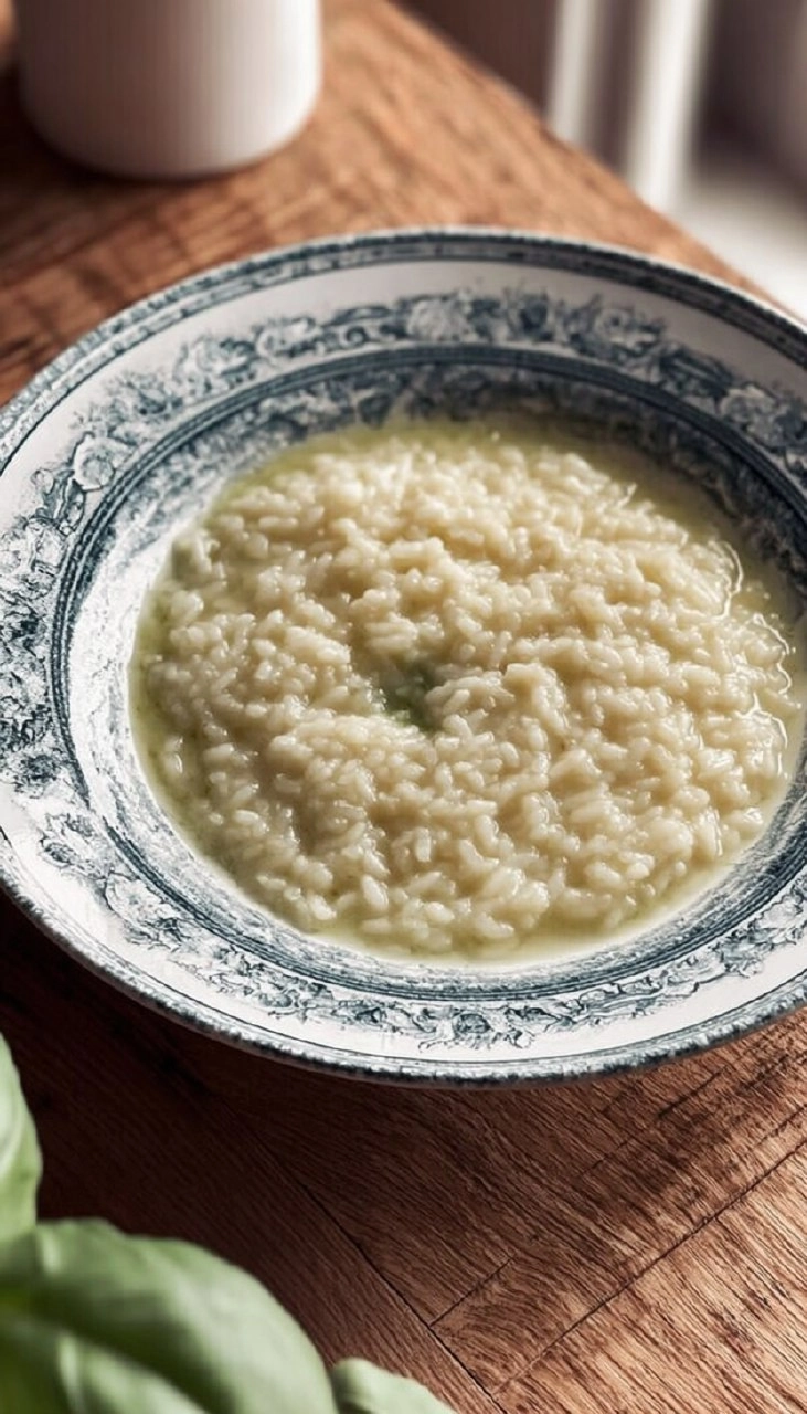 Risotto citron et basilic au Thermomix
