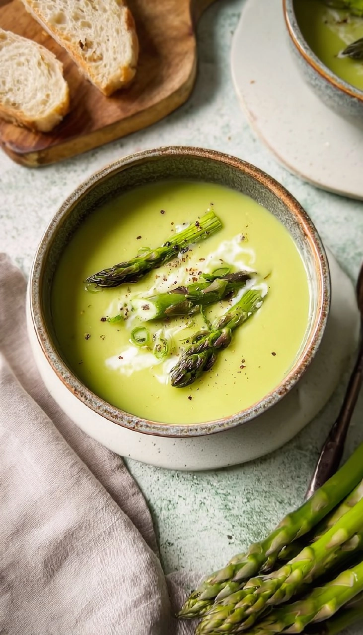 Velouté d’asperges vertes 80 Velouté d’asperges vertes