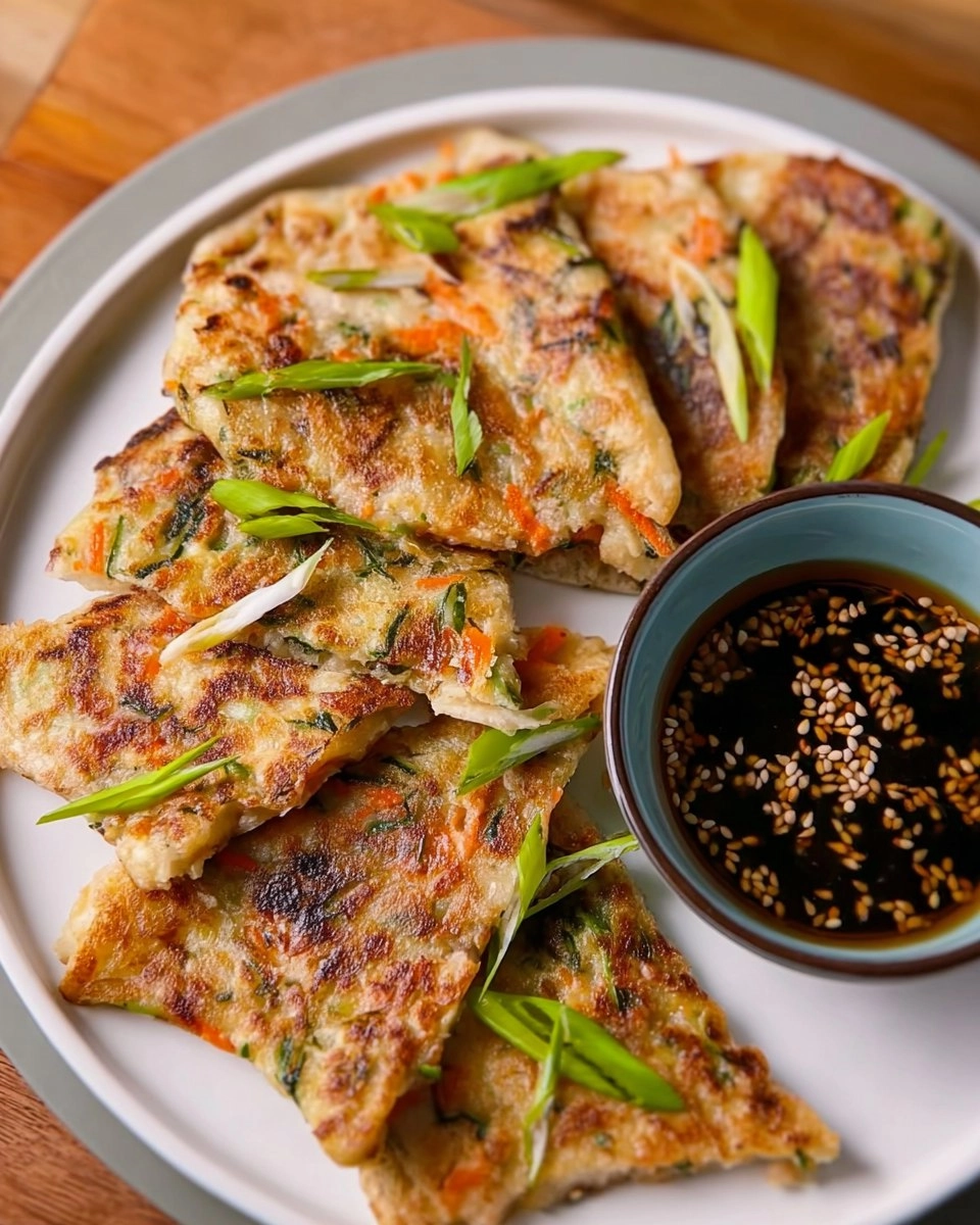 Yachaejeon : les pancakes coréens aux légumes croustillants