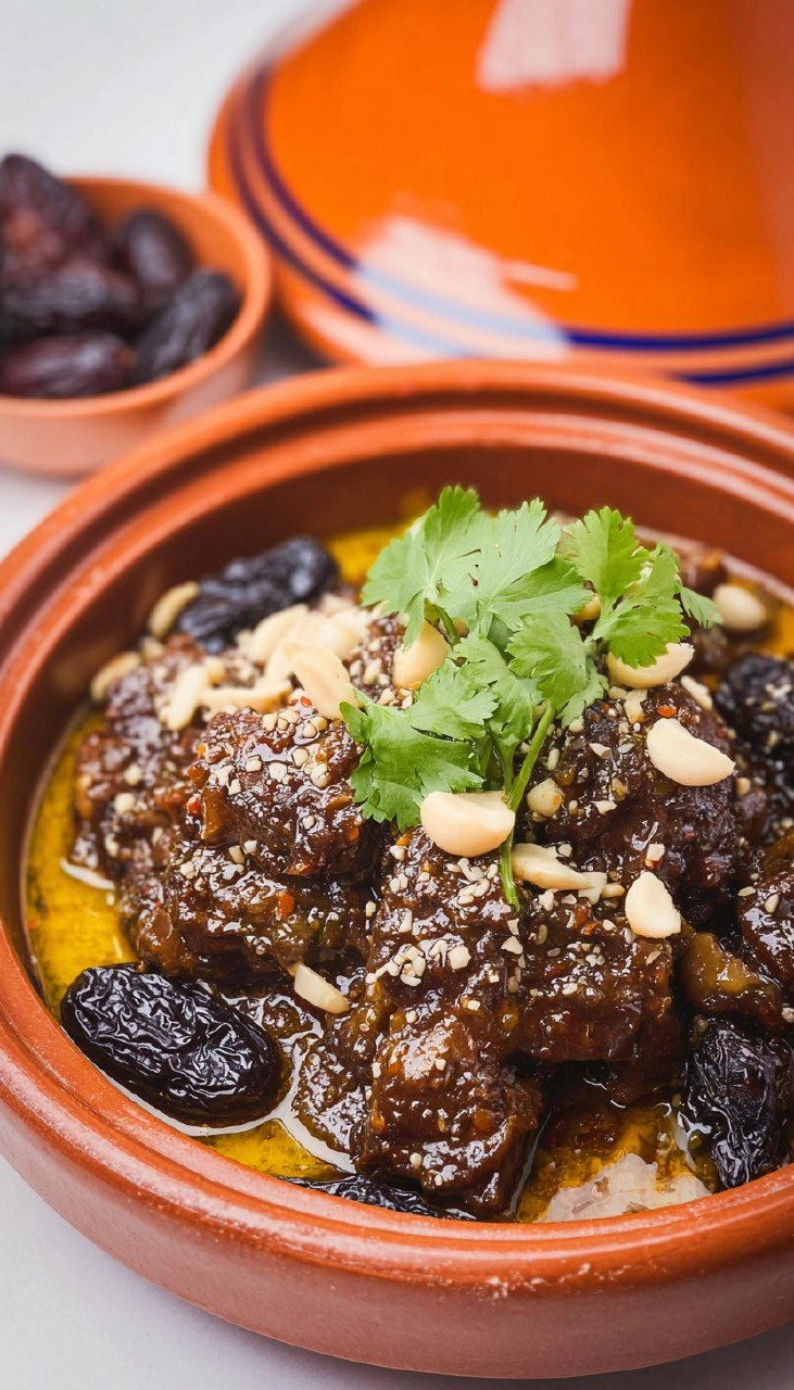 lham lahlou, tajine de viande sucrée aux pruneaux
