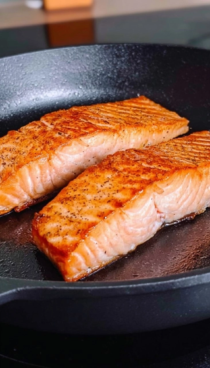 Comment cuire un pavé de saumon à la poêle