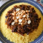 Couscous avec Tfaya Confit d'Oignons et Raisins Secs 161 Recette-de-Couscous-avec-Tfaya-Confit-dOignons-et-Raisins-Secs