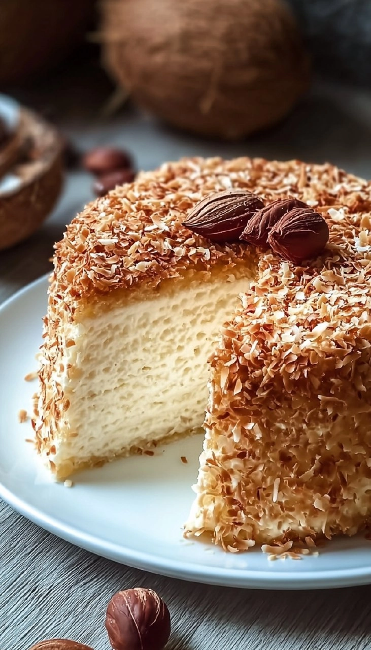 Gâteau à la Noix de Coco Râpée