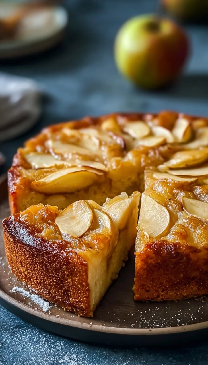 Gâteau aux pommes moelleux