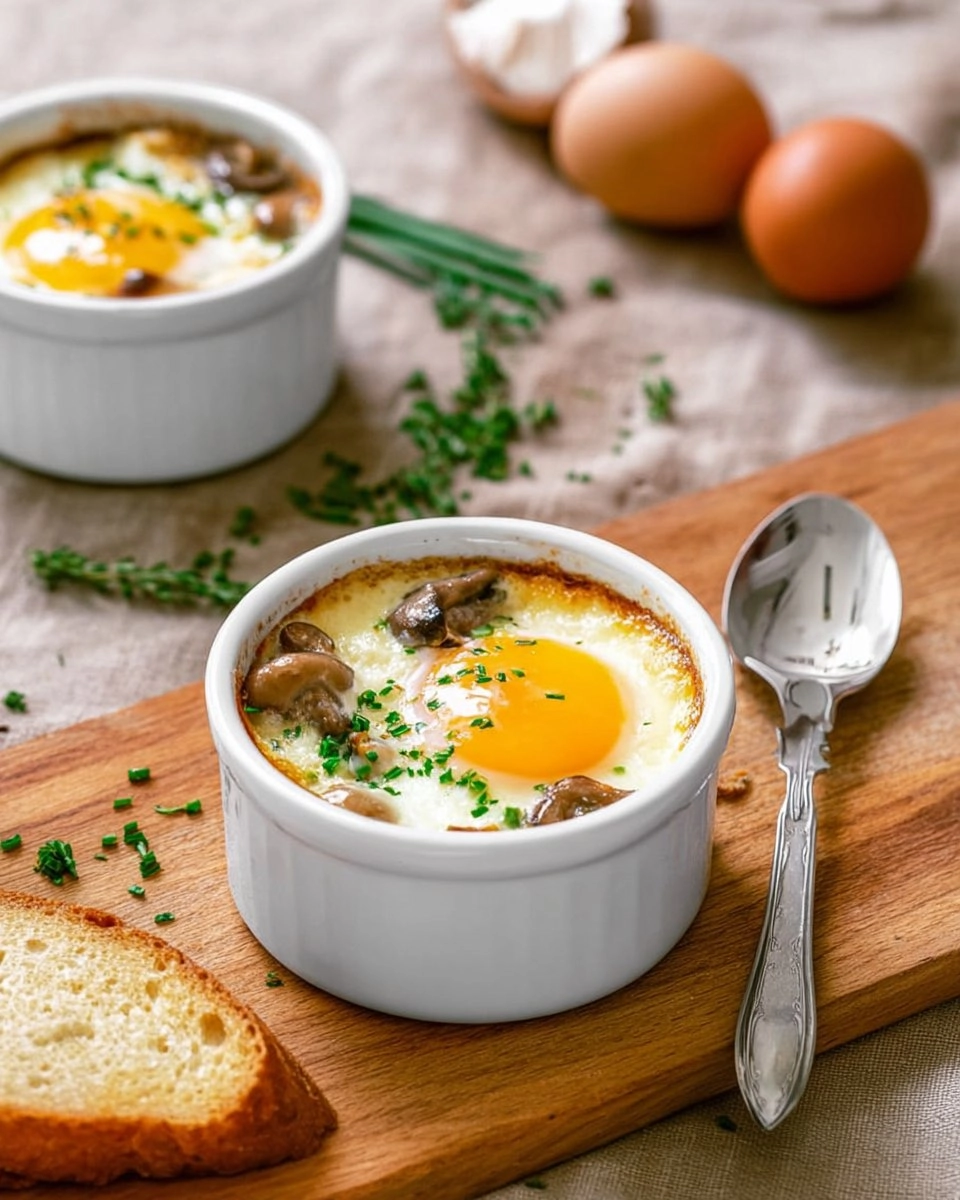 Oeufs Cocotte au Four