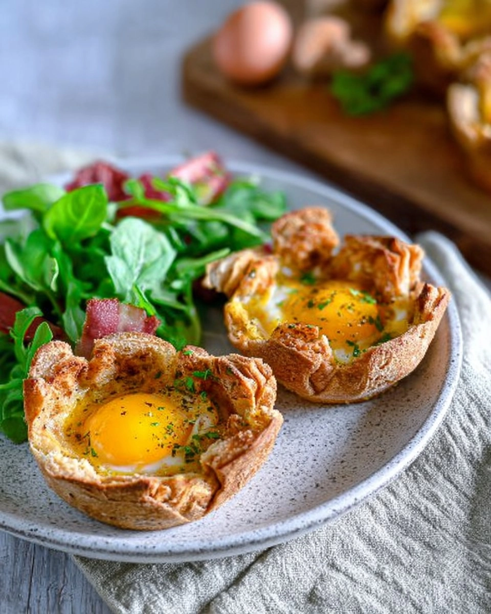 Oeufs en nids de pain de mie 89 Oeufs en nids de pain de mie