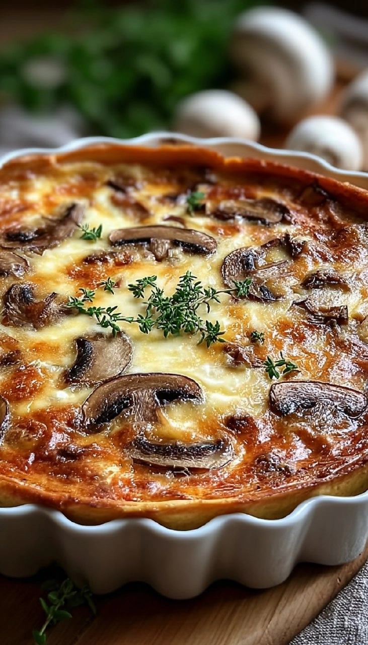 Quiche Sans Pâte Au Thon Et Champignons 81 Quiche Sans Pâte Au Thon Et Champignons