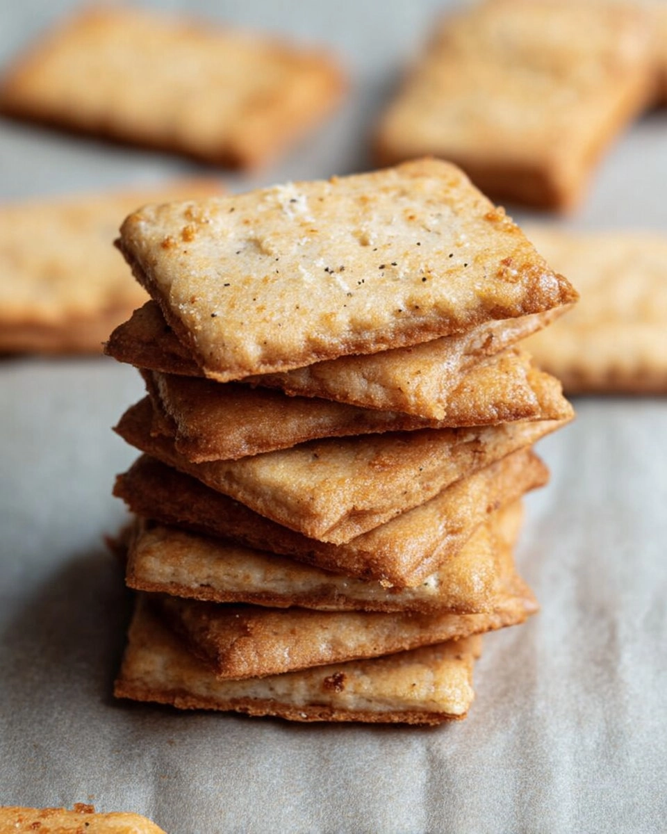 Biscuits apéro maison façon TUC® au fromage 80 Biscuits apéro maison façon TUC® au fromage