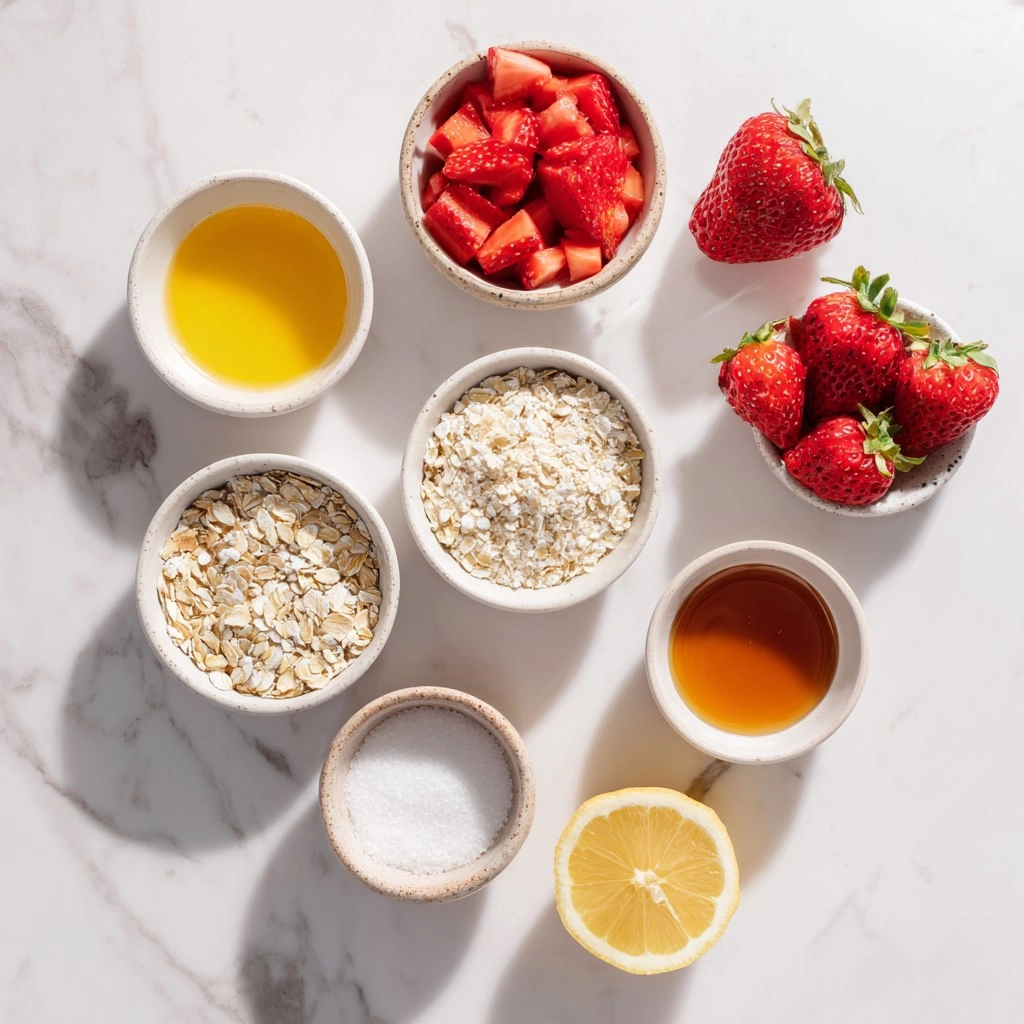 Crumble aux fraises
