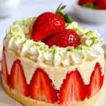 Fraisier léger au citron vert 166 Recette-de-Fraisier-leger-au-citron-vert