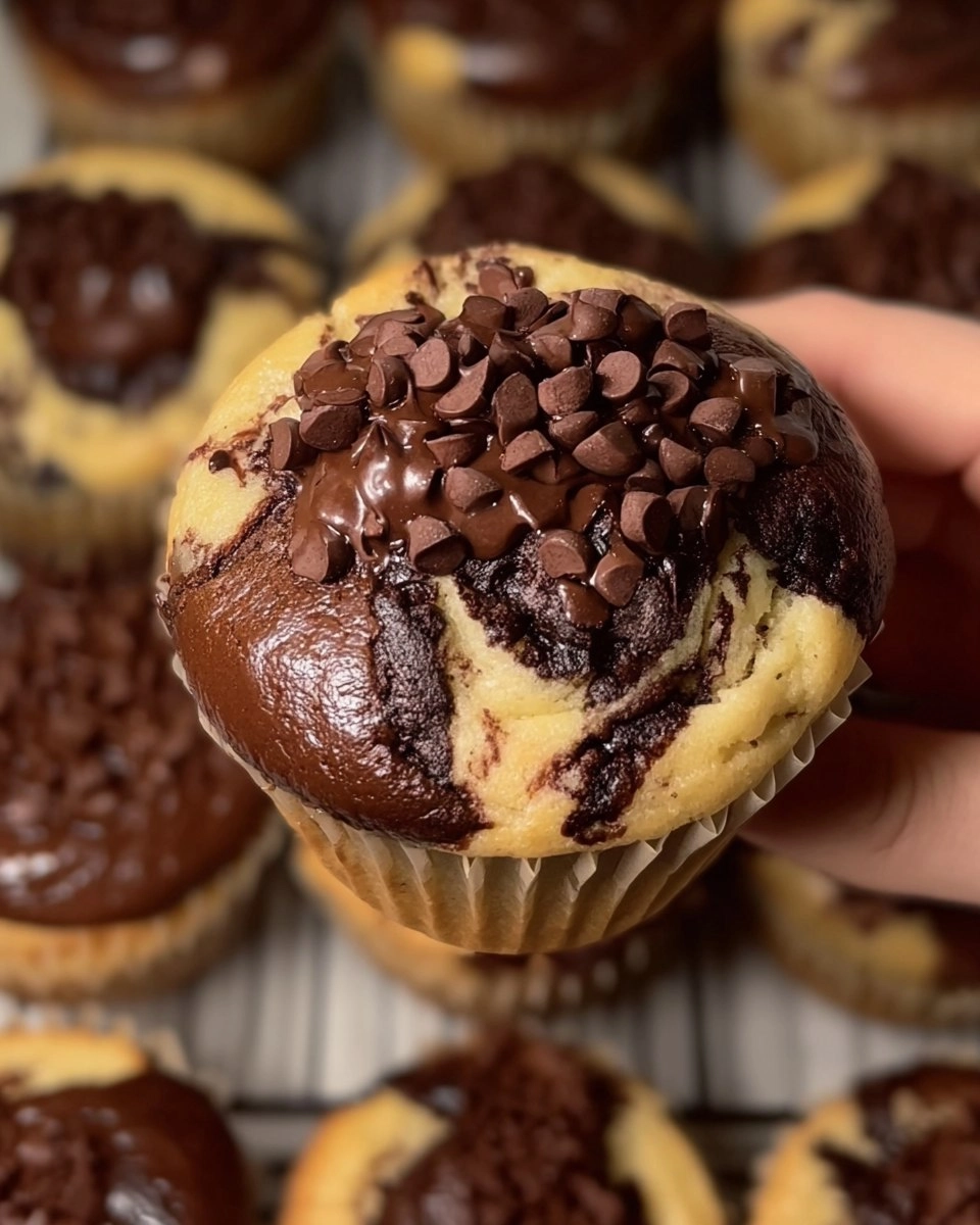 Muffins Marbrés au Chocolat Ultra Moelleux 126 Muffins Marbrés au Chocolat Ultra Moelleux