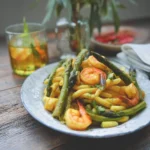 Pâtes asperges crevettes, sauce au curry 90 Recette-de-Pates-asperges-crevettes-sauce-au-curry