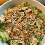 Salade de Riz Croustillant au Saumon 131 Recette-de-Salade-de-Riz-Croustillant-au-Saumon