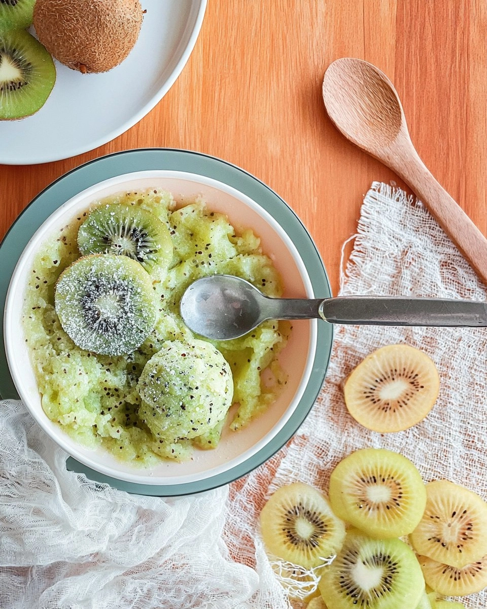 Sorbet kiwi 55 Sorbet kiwi