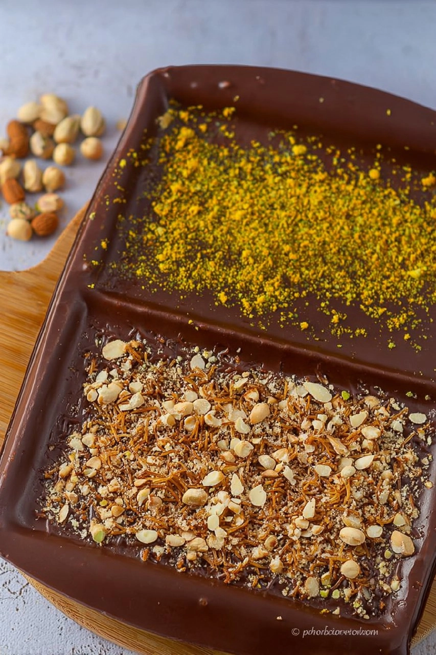 tablette chocolat de Dubai noisette kunafa 87 tablette chocolat de Dubai noisette kunafa